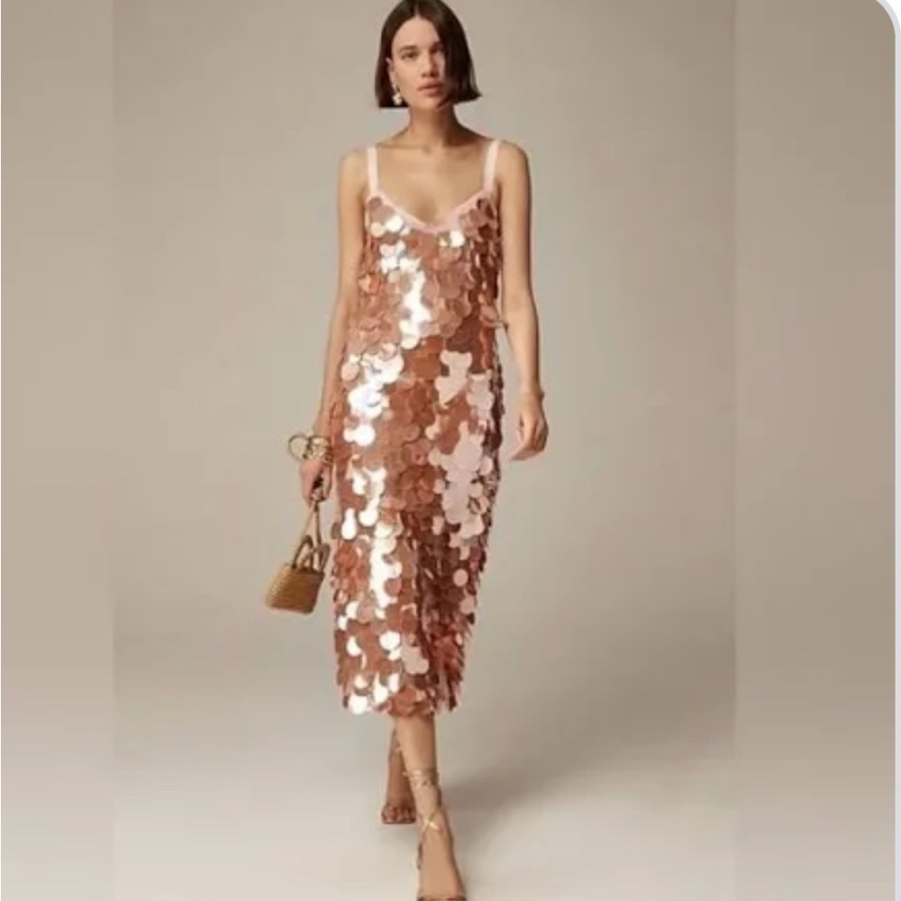 J crew sequin dress size 10